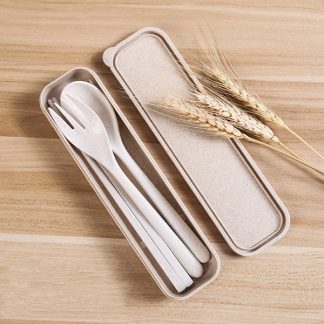 小麥秸稈餐具套裝