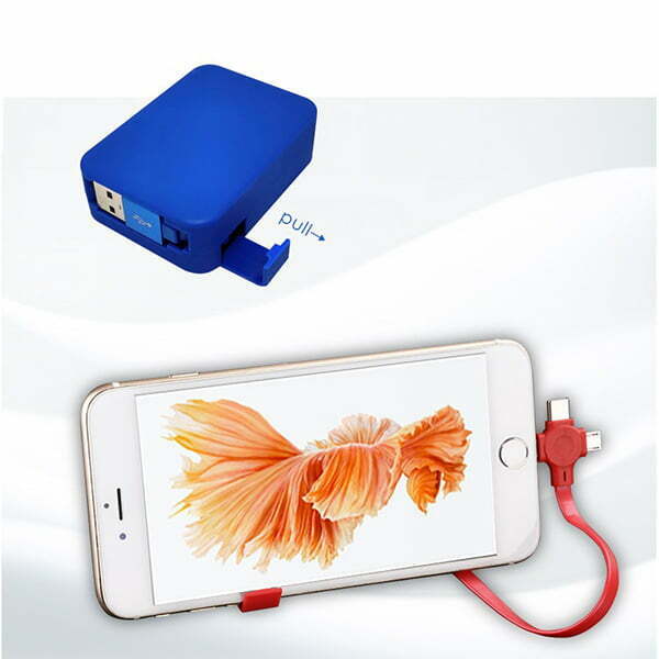 2in1 充電線手機座